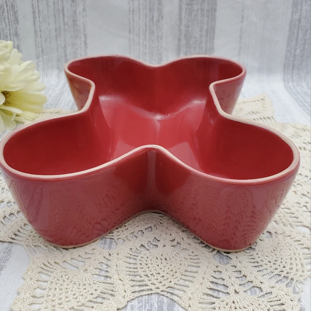 Bone Shape Dog Bowl Feeder Large